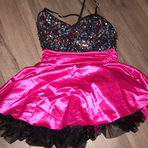 Girls dance costume